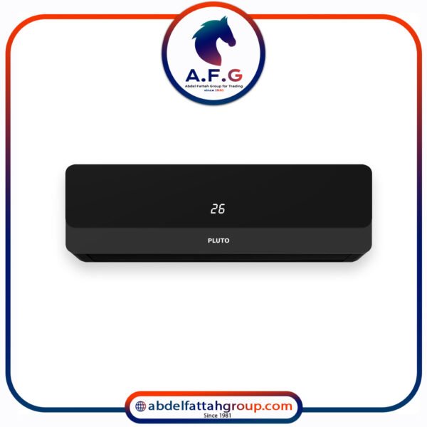 تكييف بلوتو 3 حصان بارد ساخن ديجيتال انفرتر لون أسود PL-AC-S24HB
